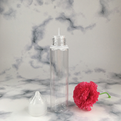 Botol Cairan Bulat E yang Disesuaikan dengan Screen Printing 10-100ml Kapasitas
