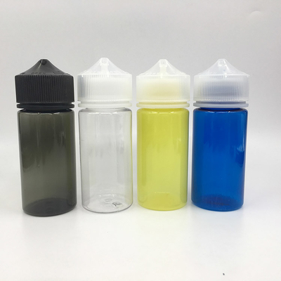 10ml sampai 100ml Percetakan Warna Disesuaikan Screw Cap Childproof Liquid Bottle For E Liquid