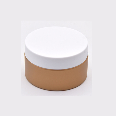 Pot kecantikan plastik bening yang dapat disesuaikan dengan gasket sensitif tekanan