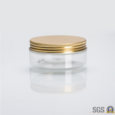 Pot kosmetik plastik cetak yang disesuaikan dengan permukaan halus dan sensitif terhadap tekanan atau gasket foil aluminium