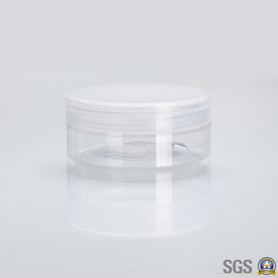 Pot kosmetik plastik cetak yang disesuaikan dengan permukaan halus dan sensitif terhadap tekanan atau gasket foil aluminium