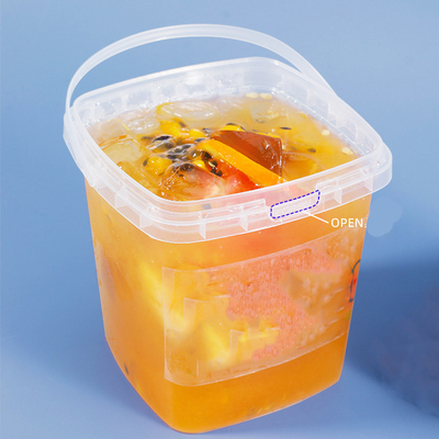 Modern Handle Bubble Tea Jugs Bergaya anti bocor segar sehat