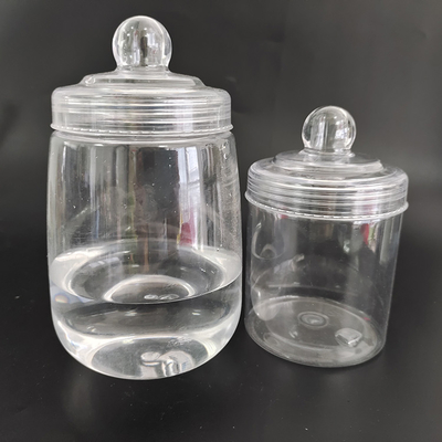 Botol Plastik Jelas dengan Logo yang Dapat Dikustomisasi