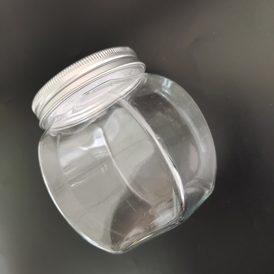 8oz Botol plastik tahan lama dengan aluminium foil dan label khusus untuk penyimpanan makanan