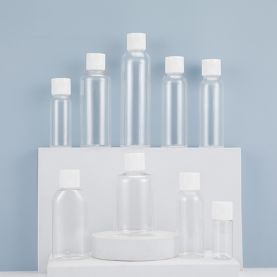 Botol Semprot Plastik PET Transparan Ramah Lingkungan Untuk Setiap Hari 10ml 15ml 30ml 50ml 60m 70ml 100ml 200ml 500ml