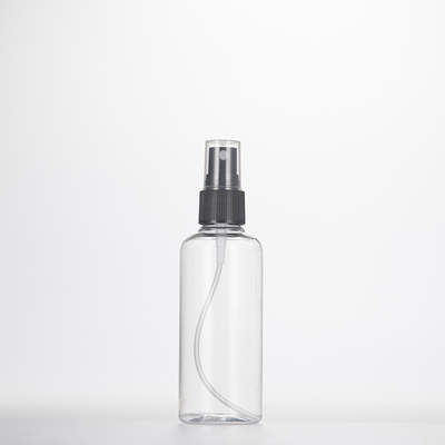 Botol Semprotan 10ml-500ml Kosong PET Plastik Bulat yang Dapat Diisi Kembali