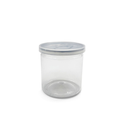 8oz Plastik Transparan Disesuaikan penyimpanan dan kemasan toples