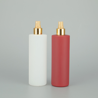 Pink/Kustomisasi 47mm Round Screw Cap Silk screening Printing PET Pump Bottle Untuk Kosmetik