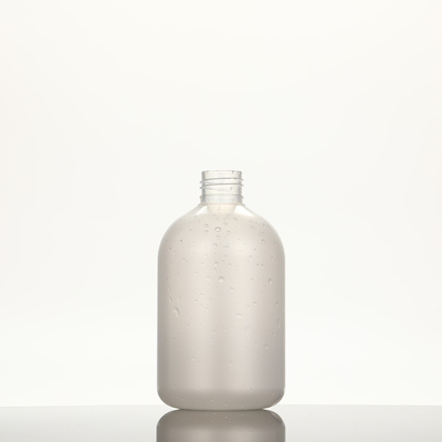 Botol PET Bulat Ramah Lingkungan 24/410ml Dengan Penutup Pompa Botol Plastik Jelas Daur Ulang