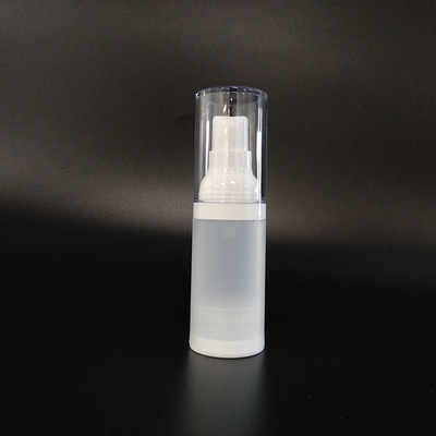 25.7g Screw Cap Shampoo Pump Botol Pet / Botol Plastik Jelas Pet Untuk Dispensing Lotion Kosmetik