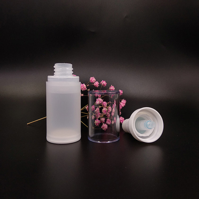 25.7g Screw Cap Shampoo Pump Botol Pet / Botol Plastik Jelas Pet Untuk Dispensing Lotion Kosmetik