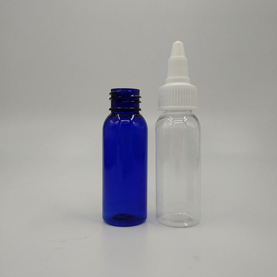 Botol Plastik Top Screw Clear 50ml Disesuaikan Dengan Pencetakan Khusus