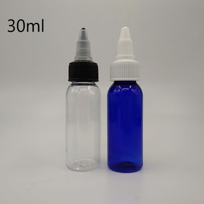 100ml Plastik Screw Top Jars Dengan Panel Label Disesuaikan Dan Tipe Penutup