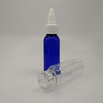 100ml Plastik Screw Top Jars Dengan Panel Label Disesuaikan Dan Tipe Penutup
