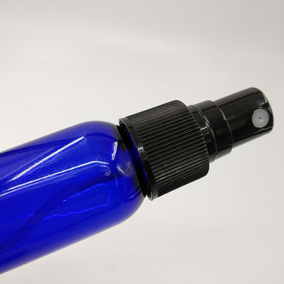 47mm Botol PET Bulat Dengan Pump Dispenser Screw Cap Untuk Cairan Kosmetik