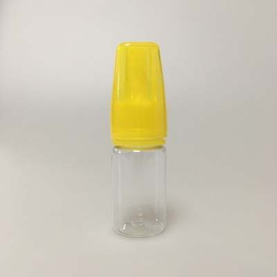 Disesuaikan Cetak Bulat 100ml Botol dropper cair Childproof dengan Screw Cap