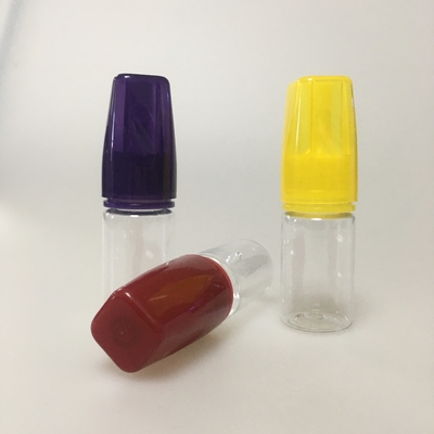 Disesuaikan Cetak Bulat 100ml Botol dropper cair Childproof dengan Screw Cap