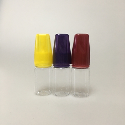 Disesuaikan Cetak Bulat 100ml Botol dropper cair Childproof dengan Screw Cap