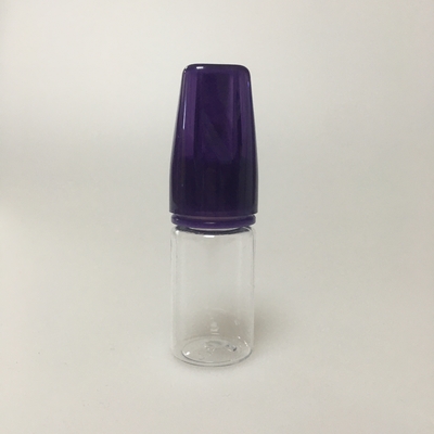 Disesuaikan Cetak Bulat 100ml Botol dropper cair Childproof dengan Screw Cap