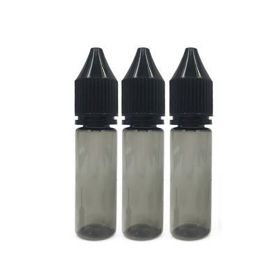 15ml Botol Plastik PET Transparan yang Aman untuk Anak Untuk E Liquid