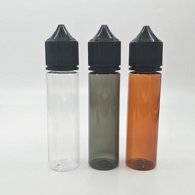 Childproof Screw Cap Bottle Dropper Liquid Round / E Bottle Liquid Screen Diterbitkan Dengan Disesuaikan