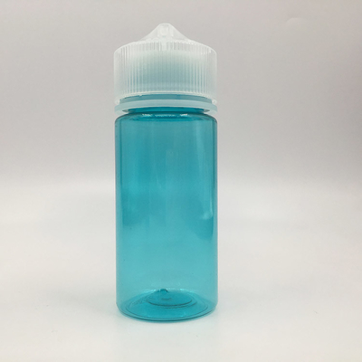 Botol Cairan PET E Bentuk Bulat Transparan Disesuaikan Dengan Tutup Sekrup Tahan Anak Kapasitas 30ml