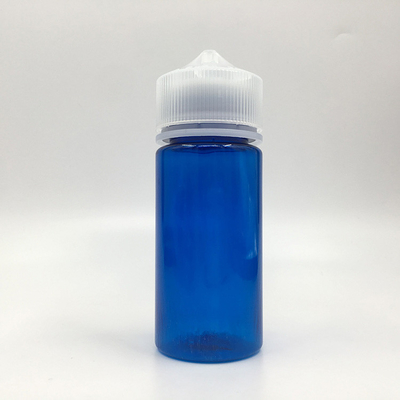 Botol Cairan Bulat E yang Aman untuk Anak Dengan Tutup Sekrup