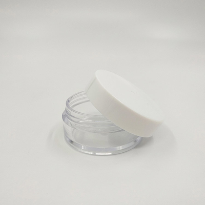 Disesuaikan permukaan halus Plastik pemegang kosmetik 10ml
