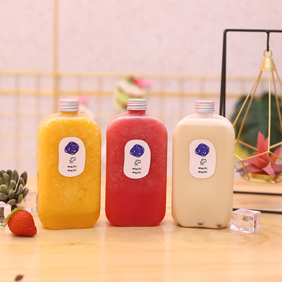 Botol penyimpanan teh susu modern dengan sekrup di tutup 0,5 kg
