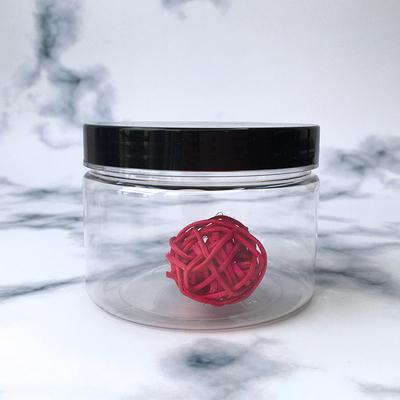 Kontainer Botol Plastik Jelas yang Bisa Disesuaikan Dengan Tutup Aluminium Untuk Kapasitas 2-8oz