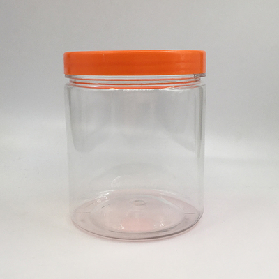 2oz 8oz BPA Bebas Makanan Kelas Plastik Kontainer penyimpanan Dengan Tutup Foil Aluminium