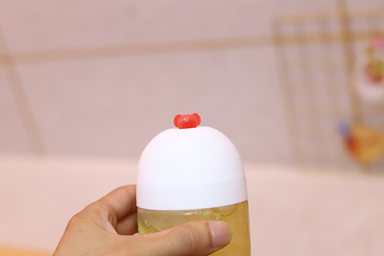 Botol Teh Susu Plastik yang Tidak Bisa Bocor dengan Sekrup di Tutup