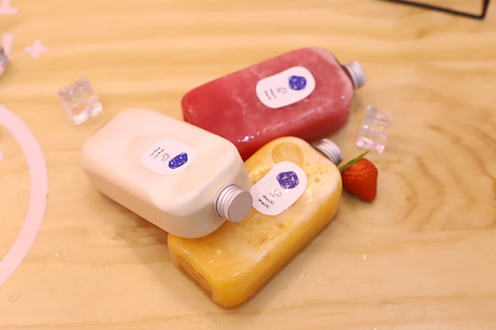 Botol Teh Susu Plastik 120ml yang Bisa Disesuaikan Dengan Sekrup di Tutup