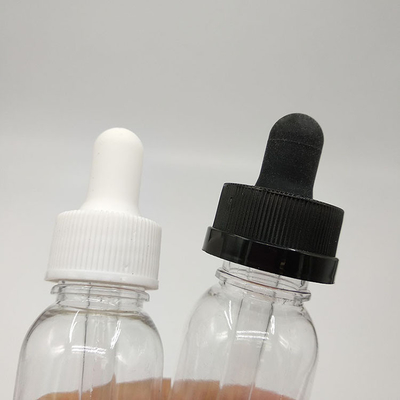 Botol dropper plastik 10ml-120ml dengan permukaan halus dan tutup sekrup