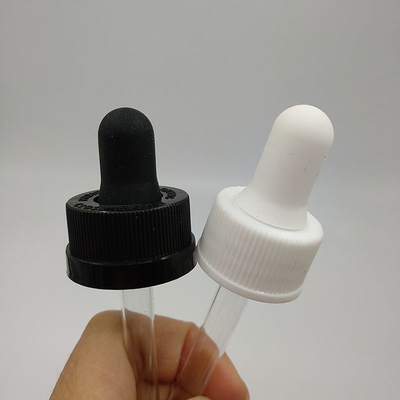 Permukaan halus Sesuaikan Botol Dropper Kaca Cetak Untuk Minyak Esensial