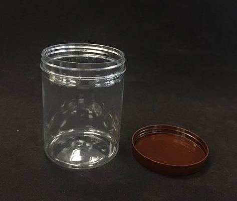 Botol Plastik Disesuaikan Dengan Tutup Plastik / Aluminium Untuk Bubuk Makanan