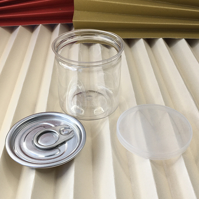 Kontainer Botol Plastik Terjelas Dengan Tutup yang Dapat Dikustomisasi