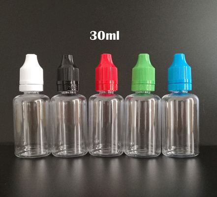 Botol dropper kaca transparan halus untuk dosis yang tepat