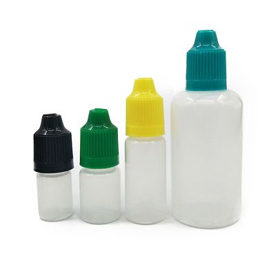 Botol dropper kaca kristal dengan warna hitam dan pencetakan khusus