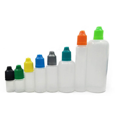 Botol dropper kaca kristal dengan warna hitam dan pencetakan khusus