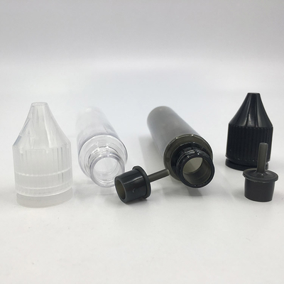 Botol Cairan 30ml E Bentuk Bulat yang Aman untuk Anak dengan Tutup Sekrup dalam Percetakan Khusus