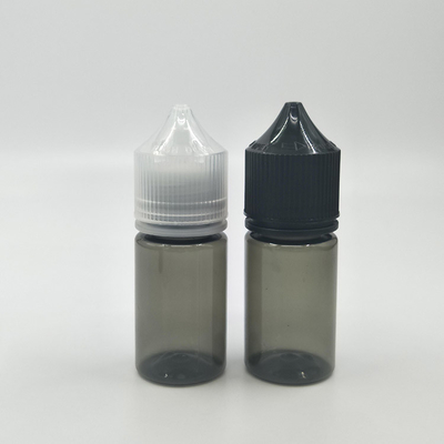 Botol Cairan 30ml E Bentuk Bulat yang Aman untuk Anak dengan Tutup Sekrup dalam Percetakan Khusus