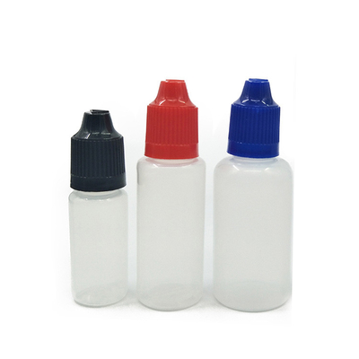 18mm Ukuran leher E Botol Cairan 10ml 15ml 30ml 60ml 80ml 100ml Untuk E Cigarette