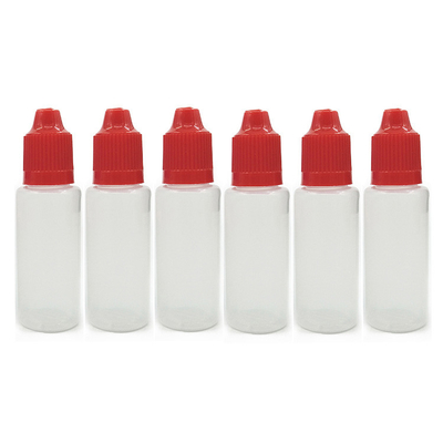 18mm Ukuran leher E Botol Cairan 10ml 15ml 30ml 60ml 80ml 100ml Untuk E Cigarette