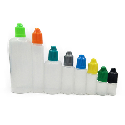 18mm Ukuran leher E Botol Cairan 10ml 15ml 30ml 60ml 80ml 100ml Untuk E Cigarette