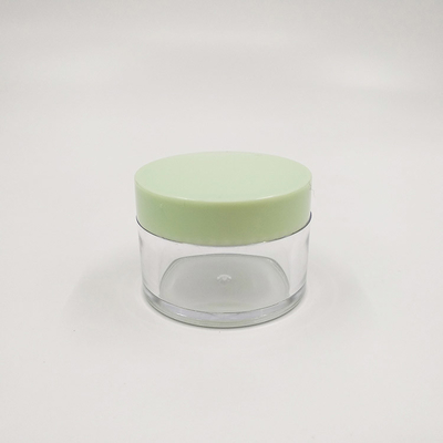 Kontainer Kosmetik Plastik Permukaan Lancar Disesuaikan Untuk Kosmetik Mewah