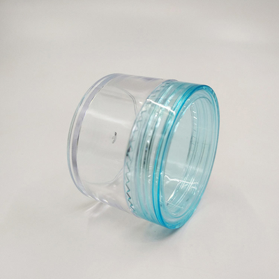 Kontainer Kosmetik Plastik Permukaan Lancar Disesuaikan Untuk Kosmetik Mewah