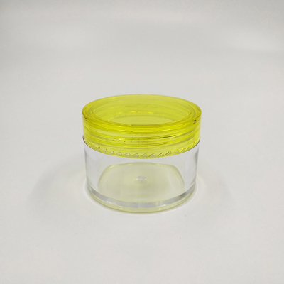 Kontainer Kosmetik Plastik Permukaan Lancar Disesuaikan Untuk Kosmetik Mewah