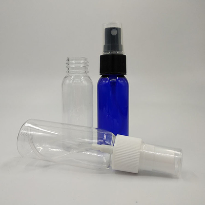 Dispensing Clear Plastic PET Bottle Screw Cap Sealing Type untuk Fungsi