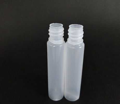 Botol Cairan E Plastik Bulat PET Transparan dengan Logo Khusus